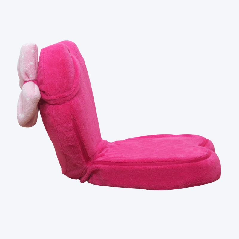 Scaun de podea pliabil love bowknot de culoare uni 351NK-H